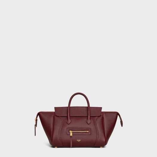 셀린느 리틀 러기지 서플 그레인 카프스킨 시라 Celine Womens