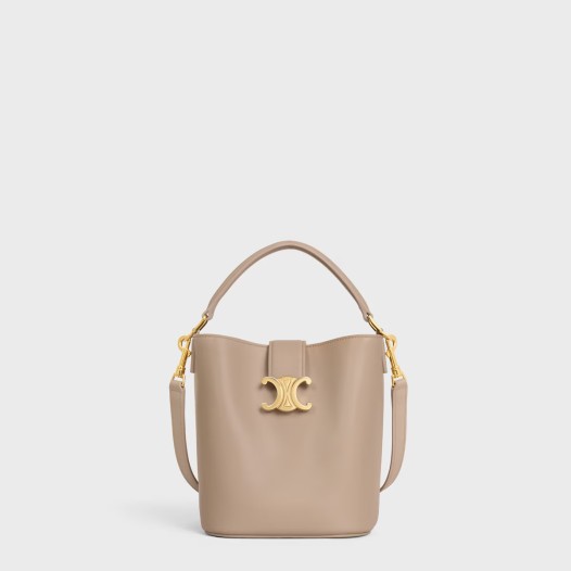 셀린느 여성 고현정 스몰 루이즈 버킷 백 부드러운 카프스킨 사파리 Celine Womens Small Louise Bag