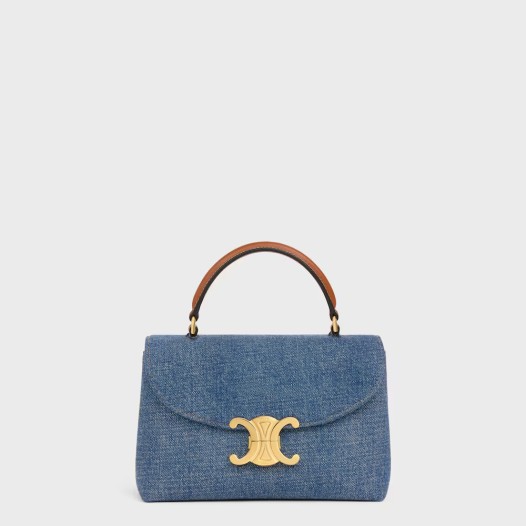 셀린느 틴 니노 백 데님 블루 Celine Womens