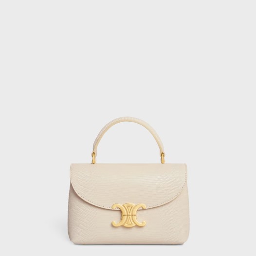셀린느 틴 니노 백 리자드 색상 크림 주문제작 Celine Womens