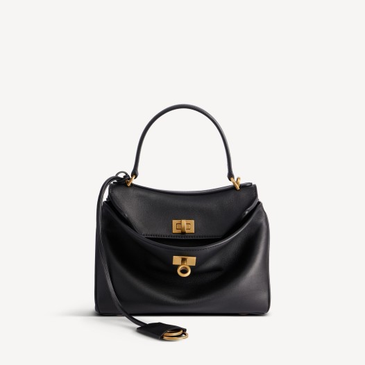 발렌시아가 여성 로데오 금장 핸드백 미니 블랙 Balenciaga Women Bag