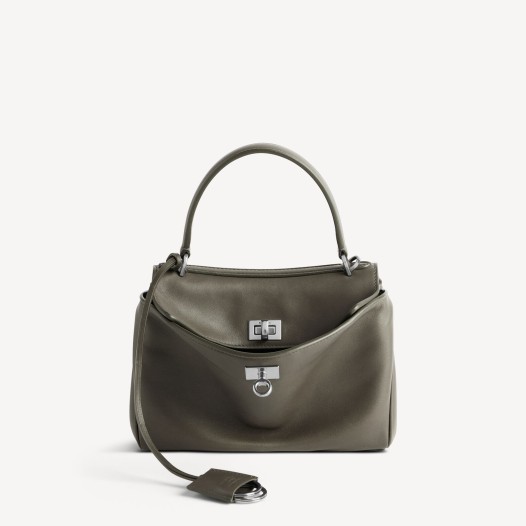 발렌시아가 여성 로데오 은장 핸드백 미니 카키 Balenciaga Women Bag