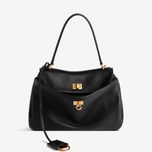 발렌시아가 여성 로데오 금장 핸드백 스몰 블랙 Balenciaga Women Bag