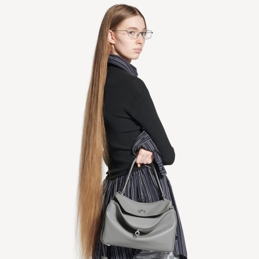 발렌시아가 여성 로데오 은장 핸드백 스몰 미네랄 클라우드 그레이 Balenciaga Women Bag