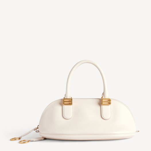 발렌시아가 런웨이 여성 볼레로 볼링백 미니 베이지 Balenciaga Women Bag