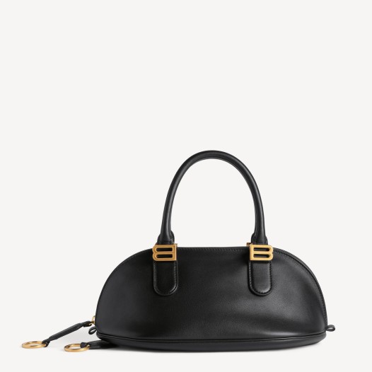발렌시아가 런웨이 여성 볼레로 볼링백 미니 블랙 Balenciaga Women Bag