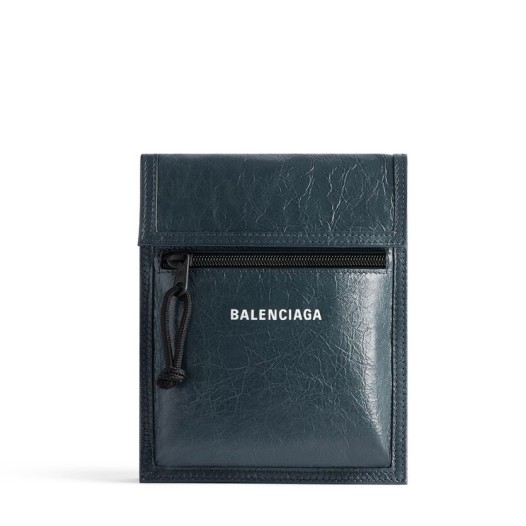 발렌시아가 남성 익스플로러 스트랩 파우치 스몰 다크블루 Balenciaga Women Bag