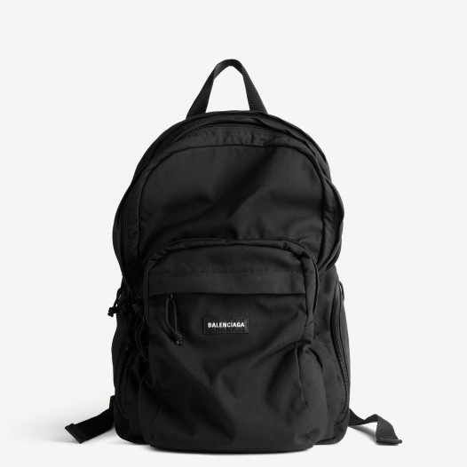 발렌시아가 남성 익스플로러 멀티포켓 나일론 백팩 블랙 Balenciaga Bag