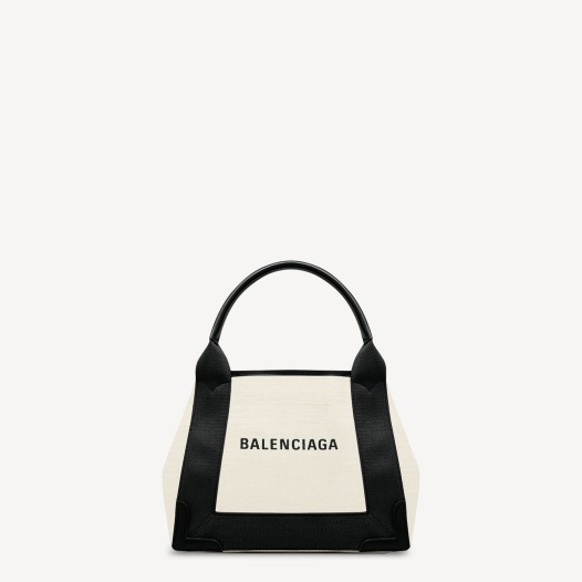 여성 네이비 카바스 XS 베이지 Balenciaga Bag