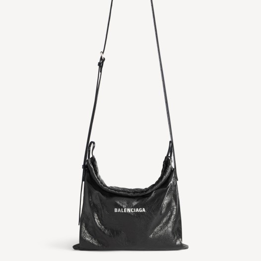 발렌시아가 남성 런웨이 쇼퍼 파우치 미디엄 블랙 Balenciaga Bag