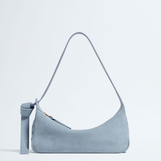 보테가베네타 여성 노도 스웨이드 숄더 백 미네랄 Bottega Veneta Womens