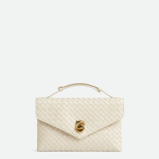 보테가베네타 여성 놋 락 숄더백 씨 솔트 Bottega Veneta Womens