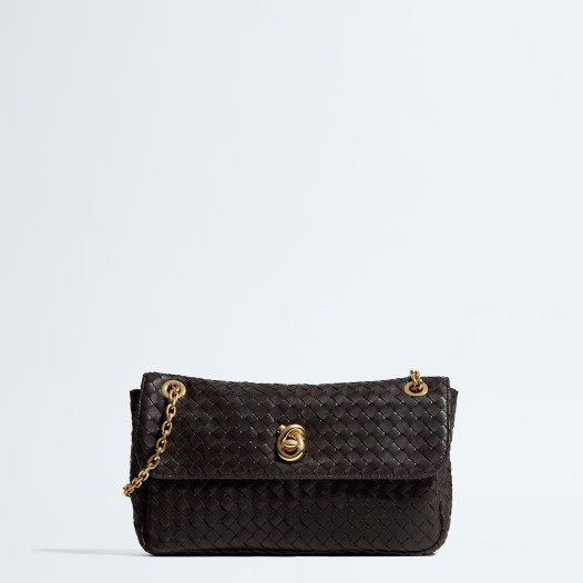 보테가베네타 여성 매디슨 램스킨 숄더백 에스프레소 Bottega veneta Womens