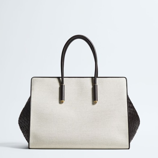 보테가베네타 여성 미디엄 바바라 토트 백 딥 마호가니 Bottega veneta Womens