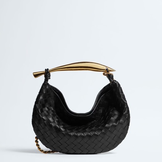 보테가베네타 여성 미디엄 체인 샤르딘 블랙 Bottega veneta Womens