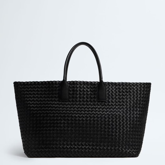 보테가베네타 남여 인트레치오 라지 까바 토트 숄더 백 블랙 Bottega veneta Bag