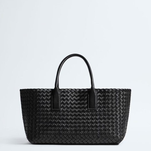 보테가베네타 여성 인트레치오 스몰 까바 토트 숄더 백 블랙 Bottega veneta Bag