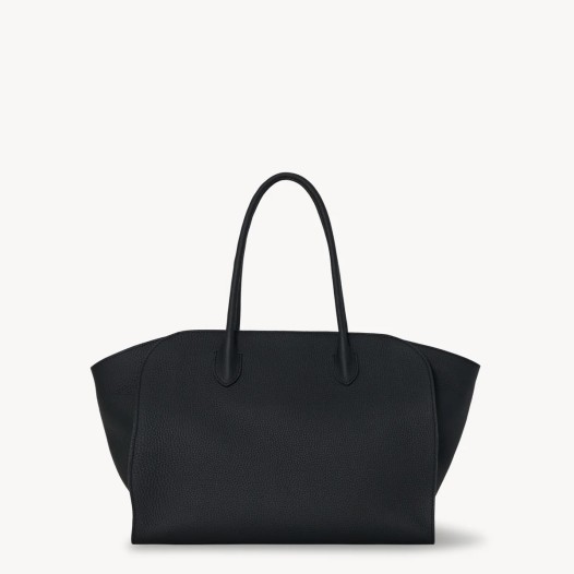 더로우 The Row 여성 토트 숄더 Marlo 14 가죽 백 블랙 W1800L133DOK