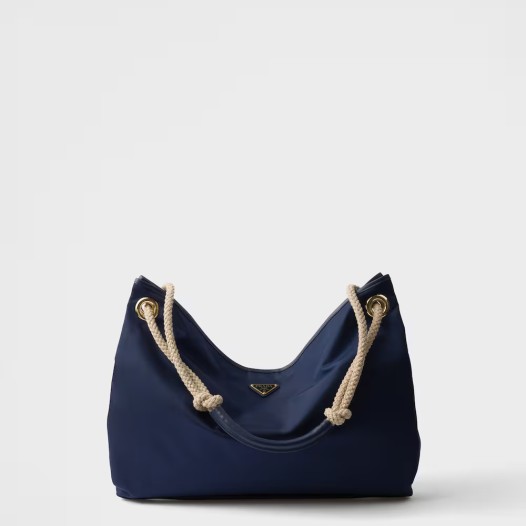 프라다 마리너 라지 리나일론 숄더백 발틱블루 1BC244 Prada Womens Mariner Bag