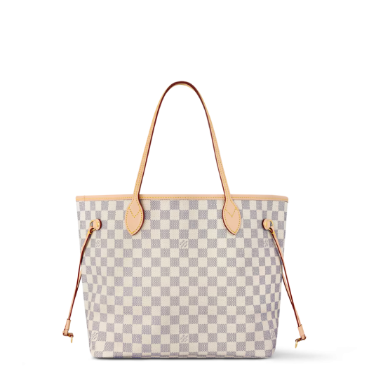 루이비통 여성 다미에 아주르 네버풀 MM 토트 숄더백 N40604 로즈베이지 Louis Vuitton Womens Bag