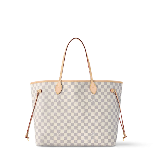 루이비통 여성 다미에 아주르 네버풀 GM 토트 숄더백 N40602 로즈베이지운 Louis Vuitton Womens Bag