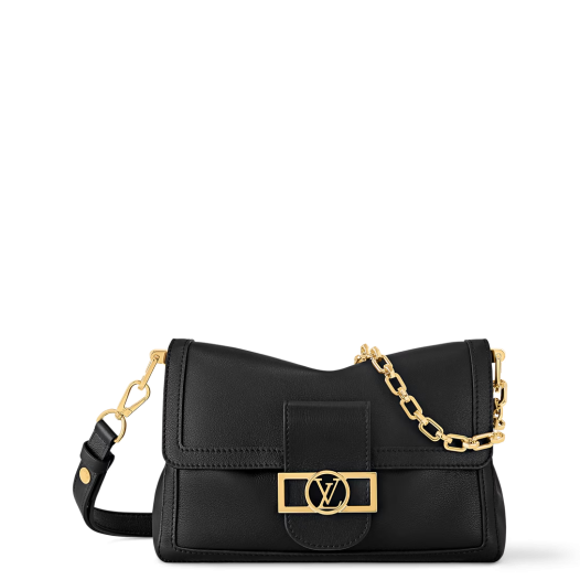 ★루이비통 여성 도핀 소프트 MM M25209 Louis vuitton Womens Dauphine Soft MM 블랙