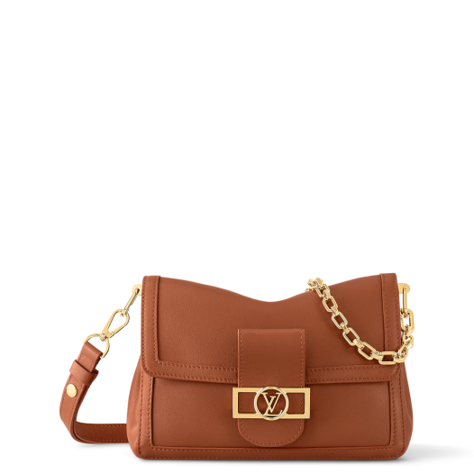 루이비통 여성 도핀 소프트 MM M11476 Louis vuitton Womens Dauphine Soft MM꼬냑