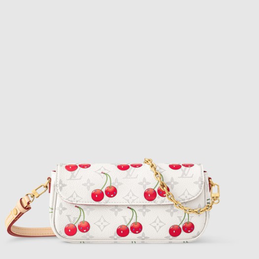 ★루이비통 여성 LV x TM 윌릿 온 체인 아이비 M14239 Louis vuitton Womens Wallet on Chain Ivy 화이트