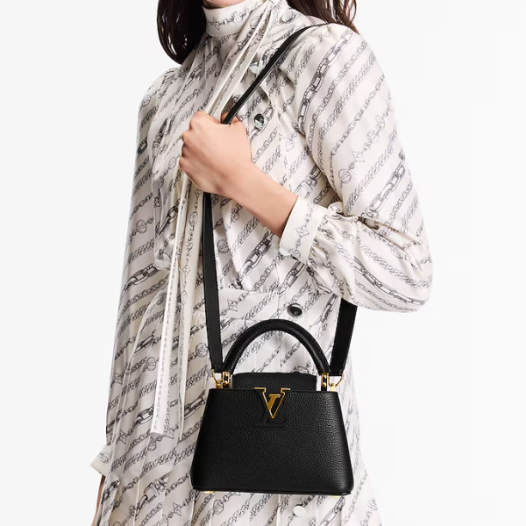 루이비통 여성 NEW 카퓌신 미니 M24729 Louis vuitton Womens Capucines Mini-블랙