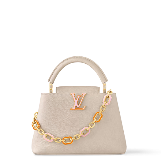 ★루이비통 여성 카퓌신 BB M24684 Louis vuitton Womens Capucines BB-쿼츠 화이트