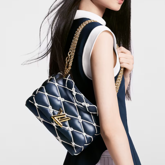 루이비통 여성 GO.14 MM M24939 숄더백 - Louis vuitton Womens GO-14 MM-네이비 블루