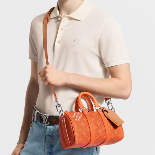 루이비통 남성 키폴 반둘리에 25 M26818 Louis vuitton Mens Keepall Bandoulière 25-주황