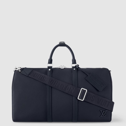 루이비통 남성 키폴 반둘리에 50 M11693 - Louis vuitton Mens Khaki Keepall 50-네이비