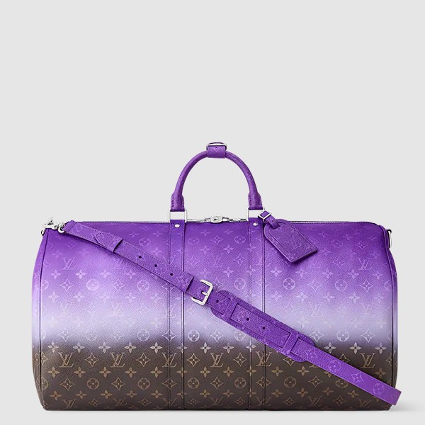 루이비통 남성 키폴 반둘리에 55 M28357 Louis vuitton Mens Keepall Bandoulière 55-퍼플