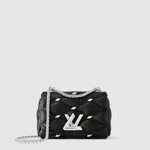 루이비통 르세라핌 카즈하 여성 하이엔드 피코 GO.14 미니 숄더백 M24246 Louis vuitton Womens Beige Shoulder Bag-블랙