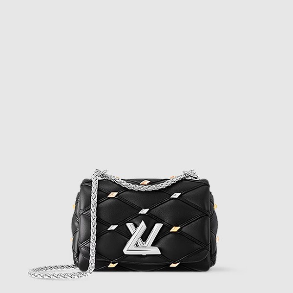 루이비통 르세라핌 카즈하 여성 하이엔드 피코 GO.14 미니 숄더백 M24246 Louis vuitton Womens Beige Shoulder Bag-블랙