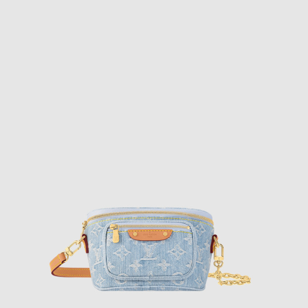 ★루이비통 여성 미니 범백 M83275 - Louis vuitton Womens Mini Bum Bag-데님