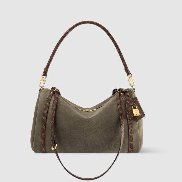 루이비통 남성 여성 스웨이드 익스프레스 MM M29230 - Louis vuitton Womens Express MM-카키