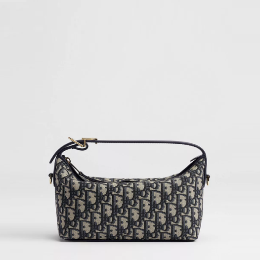 디올 여성 리비에라 노마드 파우치 미디엄  Dior Womens Travel Nomad Pouch 네이비