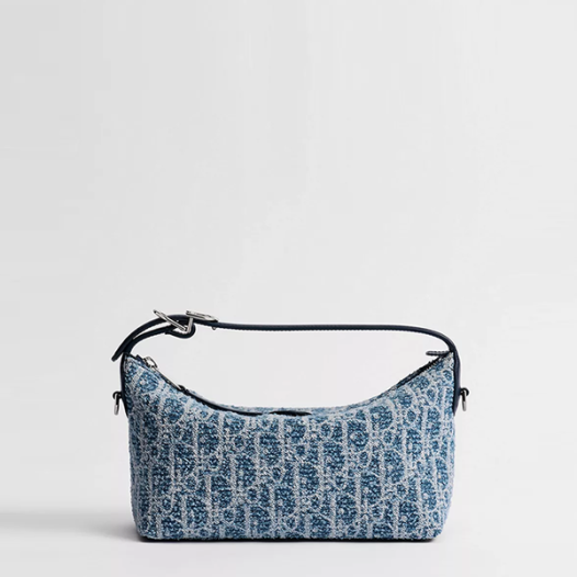 디올 여성 리비에라 노마드 파우치 미디엄 Dior Womens Travel Nomad Pouch 데님 블루
