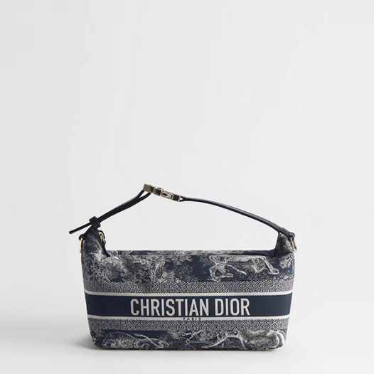 디올 여성 트래블 노마드 미디엄 파우치  Dior Womens Travel Nomad Pouch 네이비