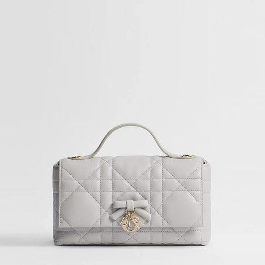 디올 마이 텐더 디올 탑 핸들 백 미니 숄더백 - Dior My Tender Dior Top Handle Bag Mini-그레이