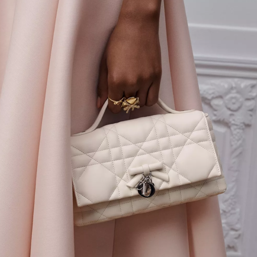 디올 마이 텐더 디올 탑 핸들 백 미니 숄더백 Dior My Tender Dior Top Handle Bag Mini 라떼