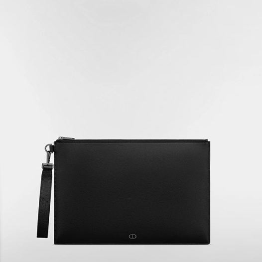 디올 남성 여성 A4 파우치 Dior Mens A4 Pouch 블랙