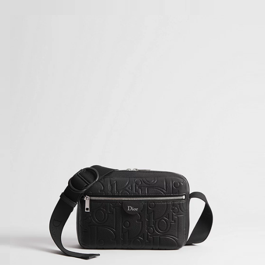 디올 남성 라이더 지퍼 스트랩 백 Dior Rider Zipped Strap Bag 블랙