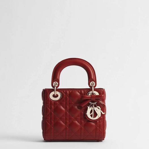 디올 여성 레이디 디올 체인 백 미니 - Dior Womens Lady Dior Chain Bag Mini-레드