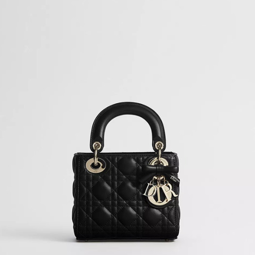 디올 여성 레이디 디올 체인 백 미니 - Dior Womens Lady Dior Chain Bag Mini-블랙