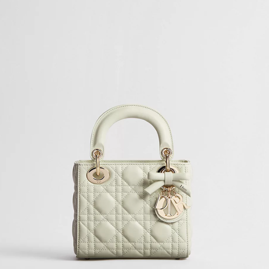 디올 여성 레이디 디올 체인 백 미니 - Dior Womens Lady Dior Chain Bag Mini-연 그린