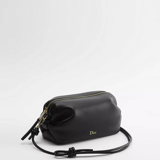 디올 여성 보우 파우치 - Dior Bow Pouch Bag-블랙