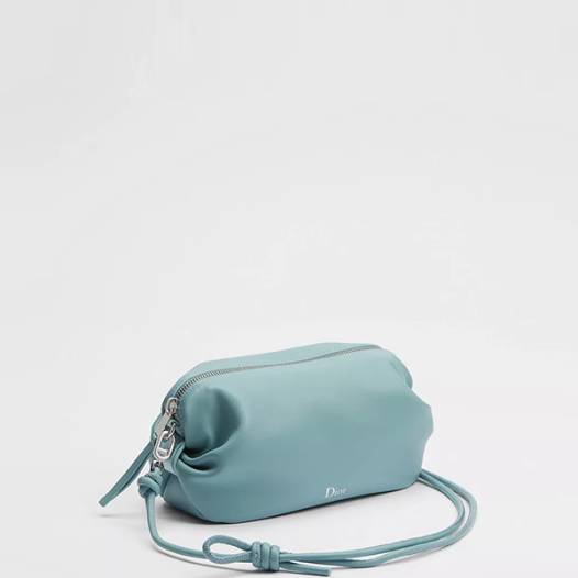 디올 여성 보우 파우치 - Dior Bow Pouch Bag-블뢰